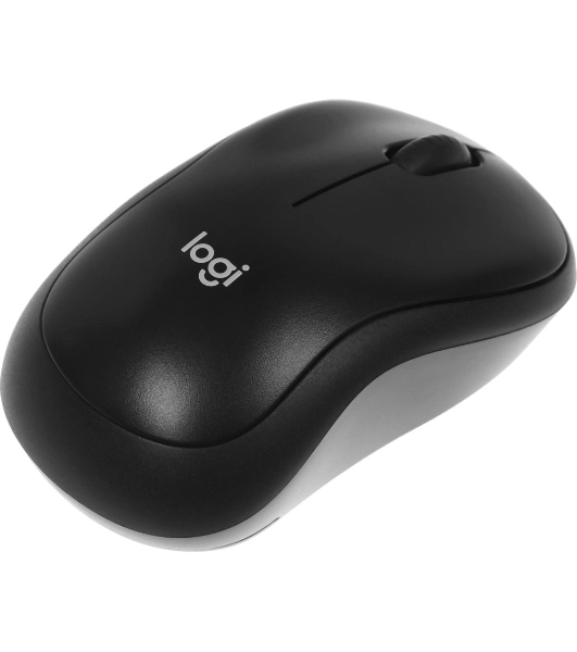 Мышь беспроводная Logitech B220 Silent черный, 1000 dpi, радиоканал, USB, кнопки - 3