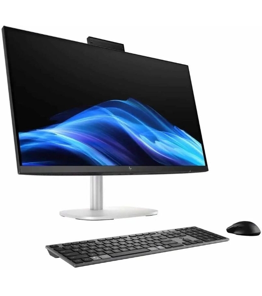 Моноблок HP EliteStudio 8 G1i 27' QHD U7 265 32Gb SSD1Tb RTX5060 8000Mb без ОС GbitEth WiFi BT клавиатура мышь Cam серебристый 2560x1440