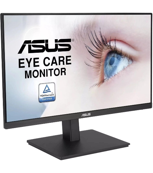 Монитор 23.8' ASUS VA24EQSB IPS 1920x1080, 75 Гц, 5 мс, 16:9, 300 кд/м2, 1xHDMI, 1xDP, 1x3.5 мм, 2xUSB, черный