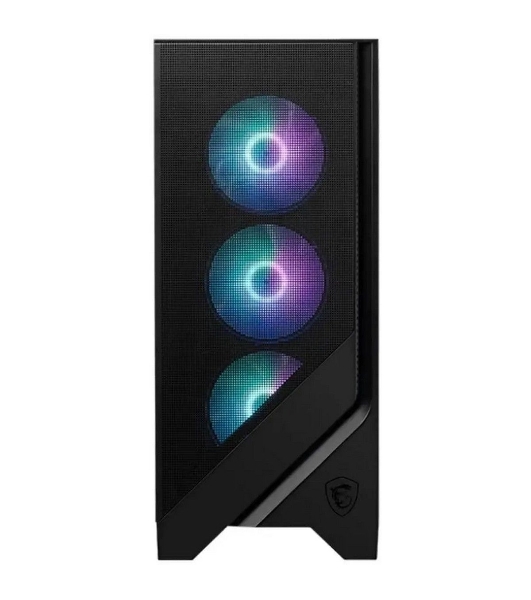 Корпус MSI MAG FORGE 320R Airflow, Midi-Tower, чёрный, 4 x 120 мм