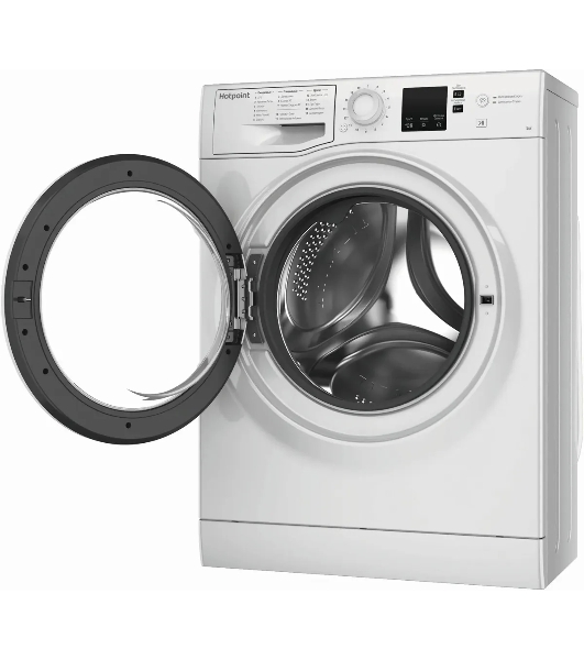 Стиральная машина Hotpoint NUS 5015 H RU белый, загр. фронтальная макс.: 5 кг 1000 об/мин класс: А