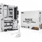 Материнская плата ASUS B650E MAX GAMING WIFI W, AM5, AMD B650, 4xDDR5, 4xSATA, 3xM.2, 1xPCIe 5.0 x16, 1xPCIe 4.0 x4, 2xPCIe 3.0 x1, 1xDP, 1xHDMI, 1x2.5Gb LAN, Wi-Fi 6E, Bluetooth 5.3, 1xUSB-C 10Gbps, 3xUSB-A 10Gbps, 2xUSB-A 5Gbps, 2xUSB-A 2.0, 3x3.5 мм, 7.1, ATX, фото 1