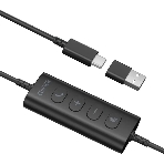 Гарнитура Edifier CC100 чёрный, проводная, USB, фото5