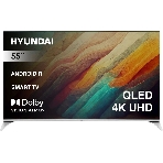 Телевизор Hyundai 55' H-LED55QBU7500 черный QLED UHD 60Hz Smart TV, фото 1