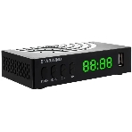 Приставка для цифрового ТВ Starwind CT-220 черный, DVB-T2, DVB-T, DVB-C, HDMI, USB 2.0 х2, фото 1