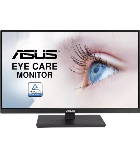Монитор 23.8' ASUS VA24EQSB IPS 1920x1080, 75 Гц, 5 мс, 16:9, 300 кд/м2, 1xHDMI, 1xDP, 1x3.5 мм, 2xUSB, черный