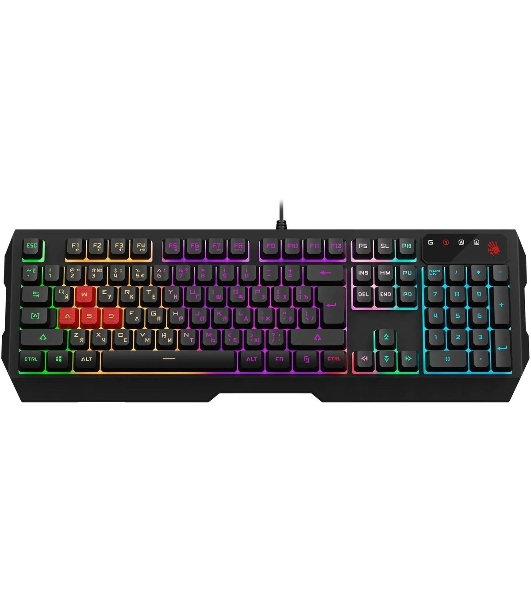 Комплект клавиатура+мышь A4Tech Bloody B1700 проводной, USB, 6000 DPI, чёрный