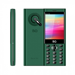 Мобильный телефон BQ 3598 Barrel XXL зеленый/черный