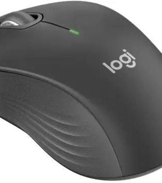 Мышь беспроводная Logitech M550 темно-серый/серый, 4000 dpi, радиоканал, Bluetooth, USB, кнопки - 3
