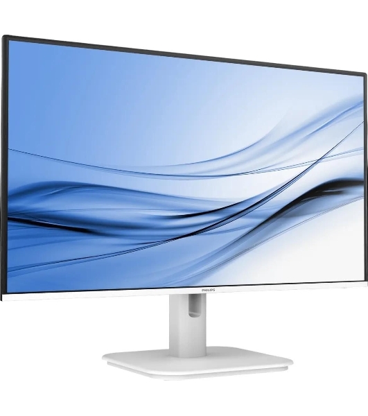 Монитор 27' Philips 27E1N1200AW IPS 1920x1080, 100 Гц, 4 мс, 16:9, 300 кд/м², HDMI 1.4, DP 1.2, VGA, 3.5 мм, динамики (2x2 Вт), Adaptive-Sync, белый