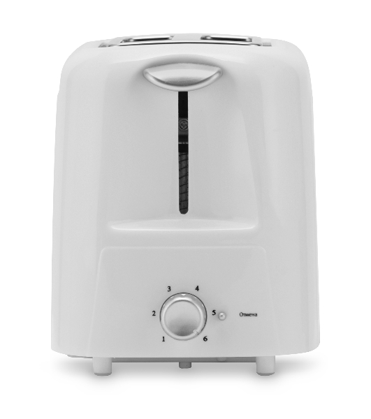 Тостер Maxwell MW-1504 W белый, 750 Вт, 2 слота