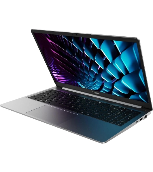 Ноутбук Tecno MegaBook K15SFA/15.6'/IPS/AMD Ryzen 5 7535HS/8Gb/512Gb SSD/AMD Radeon 660M/Windows 11 Home/серый/1.58kg