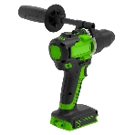Дрель-шуруповерт GREENWORKS GD24DD90, 24 В, 0 Ач, 90 Нм, бесщеточный, ударный, фото2