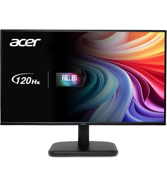 Монитор 27' Acer EK271Gbmix IPS 1920x1080, 120 Гц, 1 мс, 16:9, 250 кд/м², 1xHDMI, 1xVGA, динамики, черный