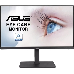Монитор 23.8' ASUS VA24EQSB IPS 1920x1080, 75 Гц, 5 мс, 16:9, 300 кд/м2, 1xHDMI, 1xDP, 1x3.5 мм, 2xUSB, черный