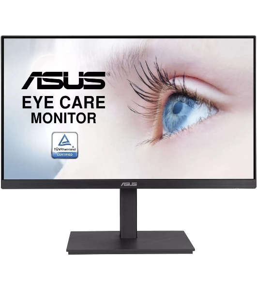Монитор 23.8' ASUS VA24EQSB IPS 1920x1080, 75 Гц, 5 мс, 16:9, 300 кд/м2, 1xHDMI, 1xDP, 1x3.5 мм, 2xUSB, черный