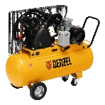 Компрессор воздушный Denzel рем. привод BCV 4000-T/100, 4,0 кВт, 100 л, 690 л/мин, фото 1