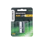 Батарейка щелочная Alkaline LR03/AAA (2шт/блистер) GENERICA, фото 1