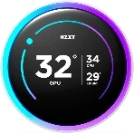 Система жидкостного охлаждения для ПК/Water Cooling System NZXT Kraken Elite 280 RGb (250W, 280мм, LED temp., белый/Fans: 2x140мм, 98.61CFM, 34.5dBA, 2000RPM/Pump height 65мм, 2800RPM, Rad thickness 27мм/S: 1851, 1700, 1200, 115X, AM5, AM4), фото6