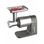 Мясорубка электрическая Sakura SA-6425G Premium серый, 2400 Вт, 2.5 кг/мин, реверс, защита от перегрузки, металлический лоток, насадки - 5, фото4
