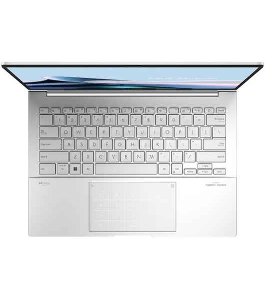 Ноутбук ASUS Zenbook 14 UX3405CA-ST1109/14'/OLED/Intel Core Ultra 9 285H/32Gb/1Tb SSD/Intel Graphics/NoOS/серебристый/1.2kg