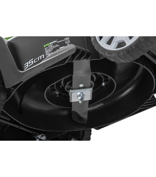 Газонокосилка аккумуляторная Greenworks 2501907UA, 40 В, 2 Ач