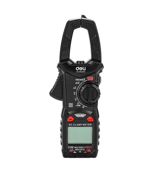 Токоизмерительные клещи цифровые Deli DL334203