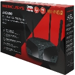 Двухдиапазонный роутер MERCUSYS MR80X AX3000 Wi-Fi 6, до 574 Мбит/с на 2,4 ГГц + до 2402 Мбит/с на 5 ГГц,4 фиксированные внешние антенны, 3 гигабитных порта LAN, 1 гигабитный порт WAN, фото9