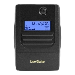 Источник бесперебойного питания ExeGate Smart LB-650.LCD.AVR.4C13.USB (650VA/390W, LCD, AVR, 4*C13, USB, батарея 12V 7Ah, черный), фото3