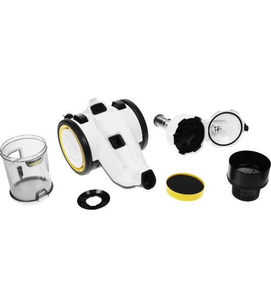 Пылесос Karcher VC 3 Floor белый/черный, 600/700 Вт, уборка сухая, пылесборник контейнер 0.9 л