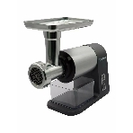 Мясорубка электрическая Sakura SA-6425G Premium серый, 2400 Вт, 2.5 кг/мин, реверс, защита от перегрузки, металлический лоток, насадки - 5, фото 1