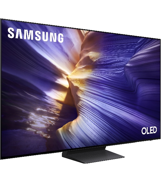 Телевизор Samsung 65' QE65S90FAEXRU черный графит OLED UHD 120-144Hz Smart TV