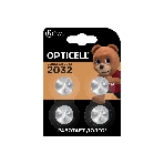 Батарея Opticell Specialty 2032 CR2032 (4шт) блистер, фото 1