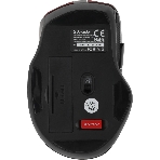 Мышь беспроводная Defender Prime MB-053 красный, 1600 dpi, радиоканал, USB, кнопки - 6, фото12