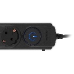 Сетевой фильтр Ippon BK-6-EU-5-10-B 5 м, 6 розеток, черный, коробка, фото4