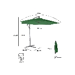 Садовый зонт GREEN GLADE 6004, фото6