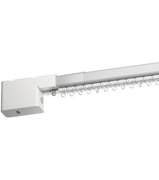 Умный карниз для штор Яндекс, длина 2,4-4,5 м, работает с Алисой, Zigbee, YNDX-00592