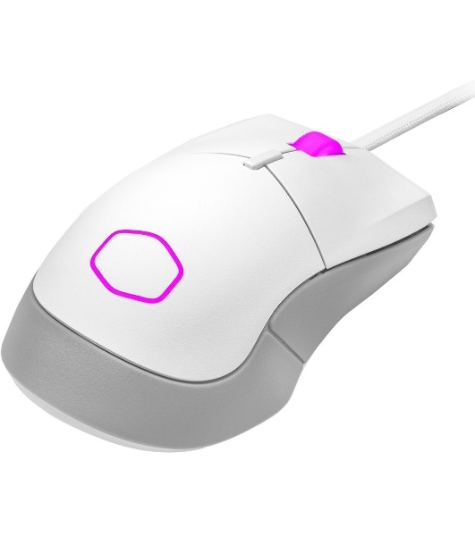 Мышь проводная Cooler Master MM-310-WWOL1 белый, 12000 dpi, USB Type-A, кнопки - 6