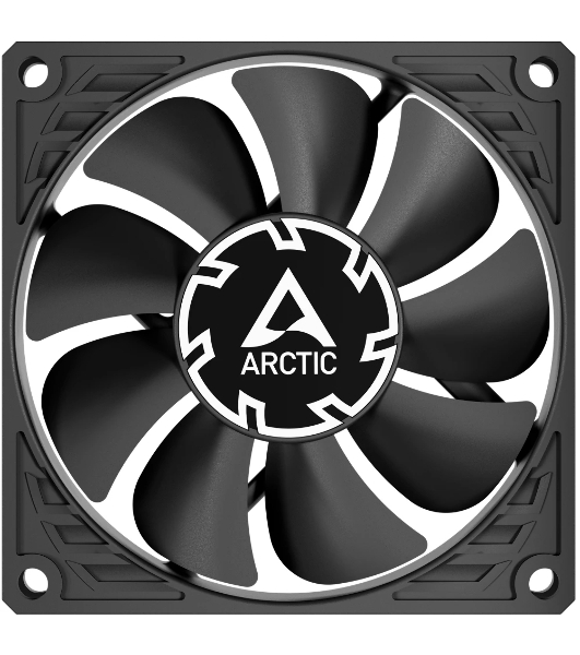 Вентилятор для корпуса ARCTIC P8 SLIM PWM PST Black (ACFAN00295A) черный 80мм 3000rpm 4-pin