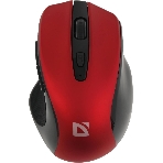 Мышь беспроводная Defender Prime MB-053 красный, 1600 dpi, радиоканал, USB, кнопки - 6, фото 1