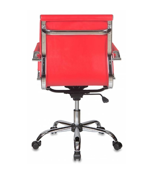 Кресло Бюрократ CH-993-Low/Red красный, экокожа