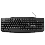 Клавиатура проводная Oklick 105M (1678092), USB, черный, фото 1