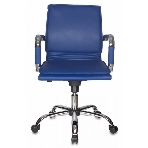 Кресло Бюрократ CH-993-Low/blue синий, экокожа, фото2