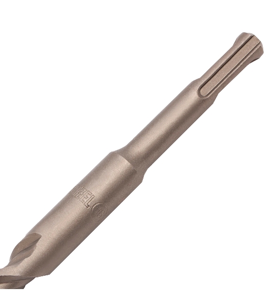 Бур по бетону Denzel двойная спираль, Cobalt W-tip, 16x460 мм, SDS PLUS