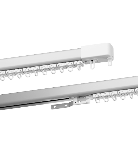 Умный карниз для штор Яндекс, длина 2,4-4,5 м, работает с Алисой, Zigbee, YNDX-00592
