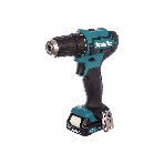 Дрель-шуруповерт Makita DF333DWAE, 12 В, 2 Ач, 30 Нм, щеточный, фото 1