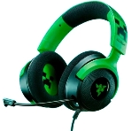 Гарнитура Razer Kraken V4 X зеленый/чёрный, проводная, подсветка, фото5