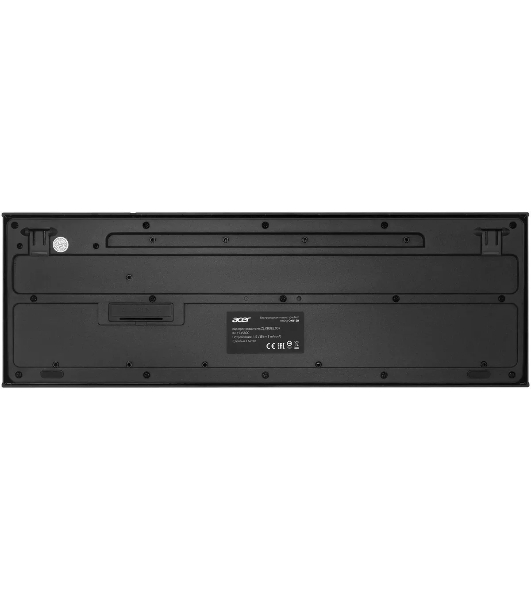 Комплект клавиатура+мышь Acer OKR120 беспроводной, USB, 1600 DPI, чёрный