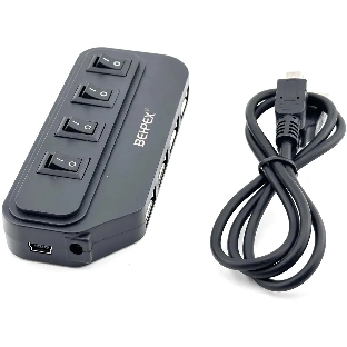 USB-концентратор Behpex BPH-1907, USB 2.0, USB 4 порта, USB