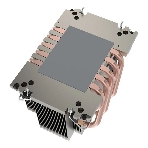 Кулер для процессора Alseye M82(4189) серебристый 60мм алюминий+медь 8000rpm 52.2db 4-pin 300W 66мм, фото2
